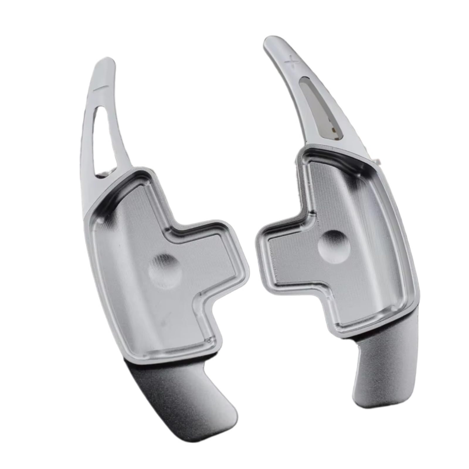 XINWELZ Car Shift Paddles Compatible with Benz for A-Class for W176 for B-Class for W246 for C-Class for W205 2015-2017 Car Steering Wheel Paddle Shifter(White)