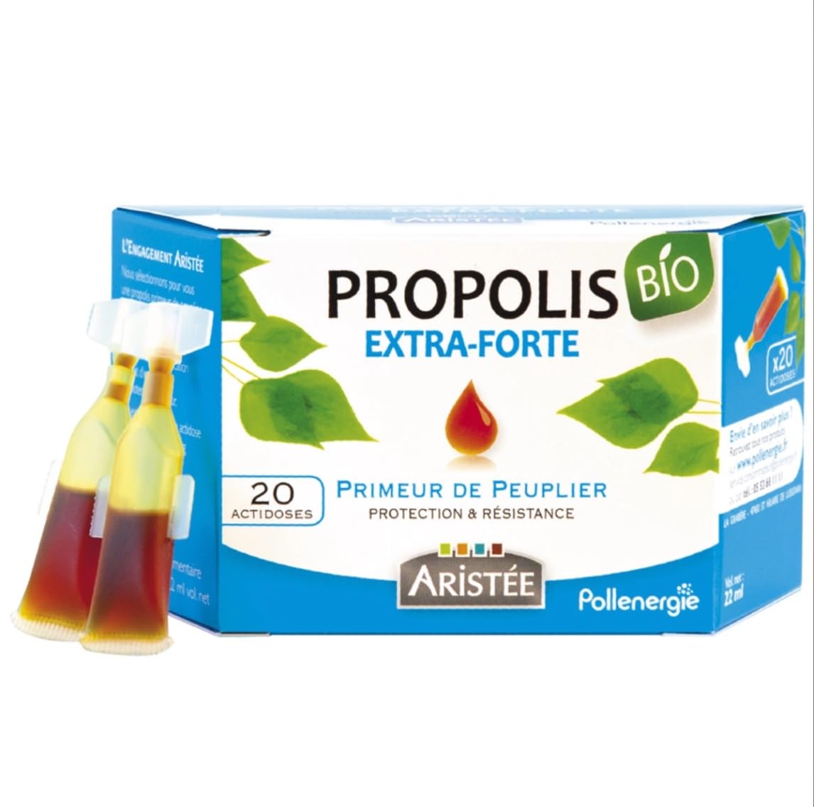 Propolis de Peuplier Bio extra forte - 20 actidoses