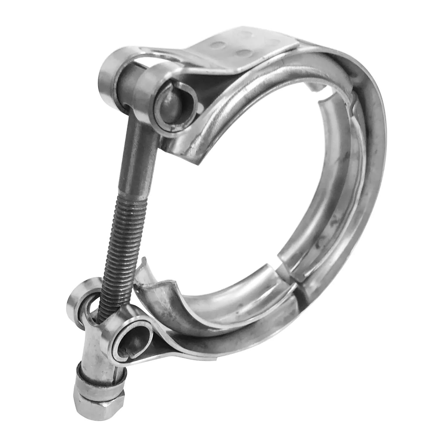 Standard V Band Clamp Turbo Downpipe Exhaust Pipe Clip Release V Band Clamp for Car Accessories(4.25inch)