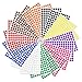 Pack de 3000, 10mm Gomets Colores Surtidos Pegatinas Redondo Adhesivos - 10 Colores