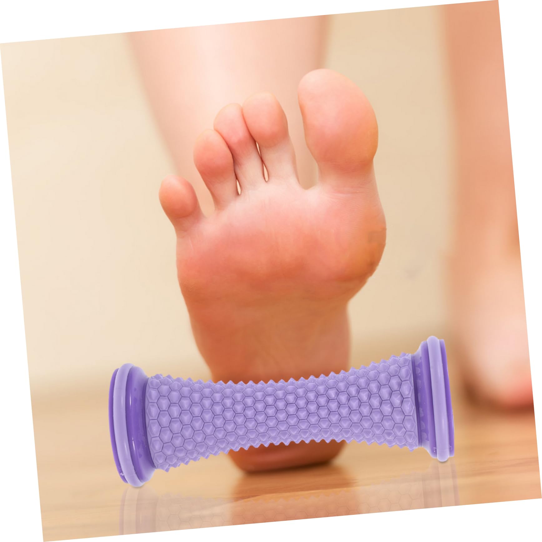 Anneome Fußmassagegerät mit Rollen aus Tpr und Pvc 2 Stück-pack Tragbarer Fußmuskelroller zur Entlastung von Fußermüdung für Fußsohlenmassage und Entspannung