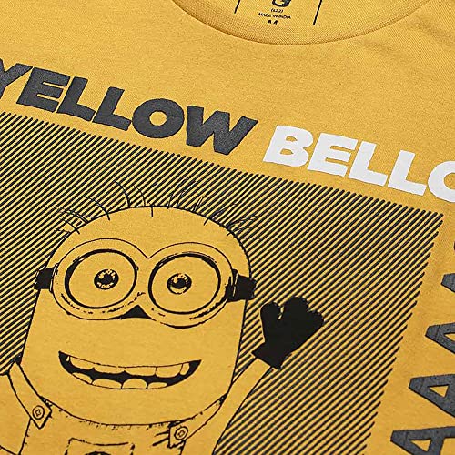 Image of Free Authority Men's Regular Fit T-Shirt (8905030485426 Yellow S)