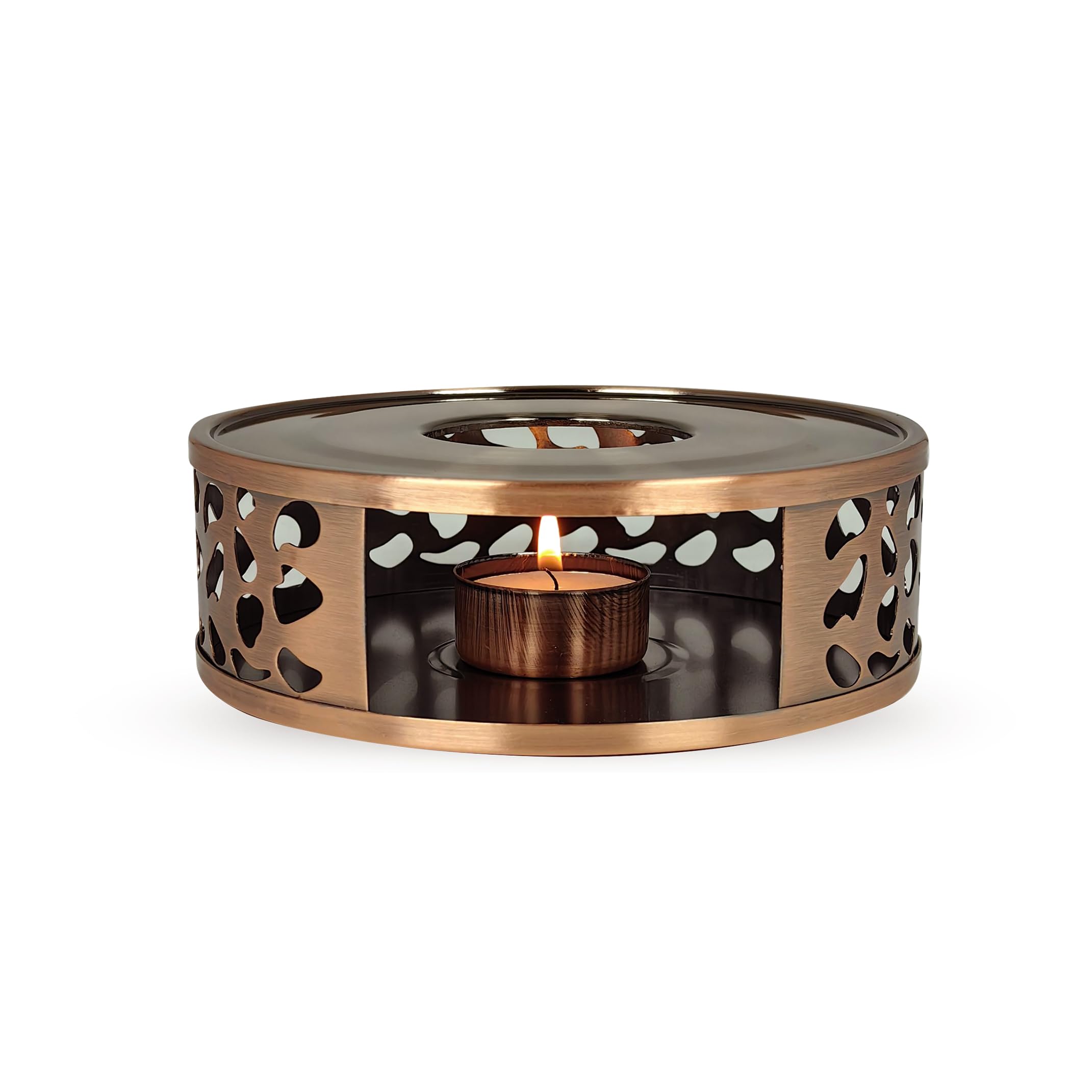 ACBSUSU Teapot Candle Warmer – Stainless Steel Tea Light Heater Base For Pots & Warmers - View #11