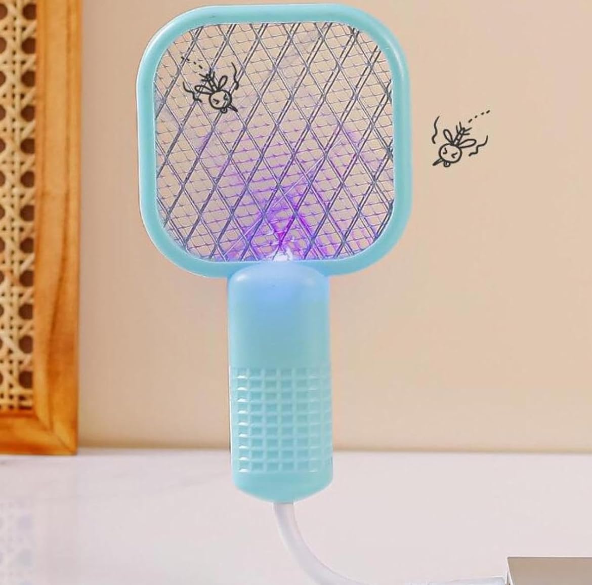 Mosquito Racket - USB Rechargeable Bug Zapper -2