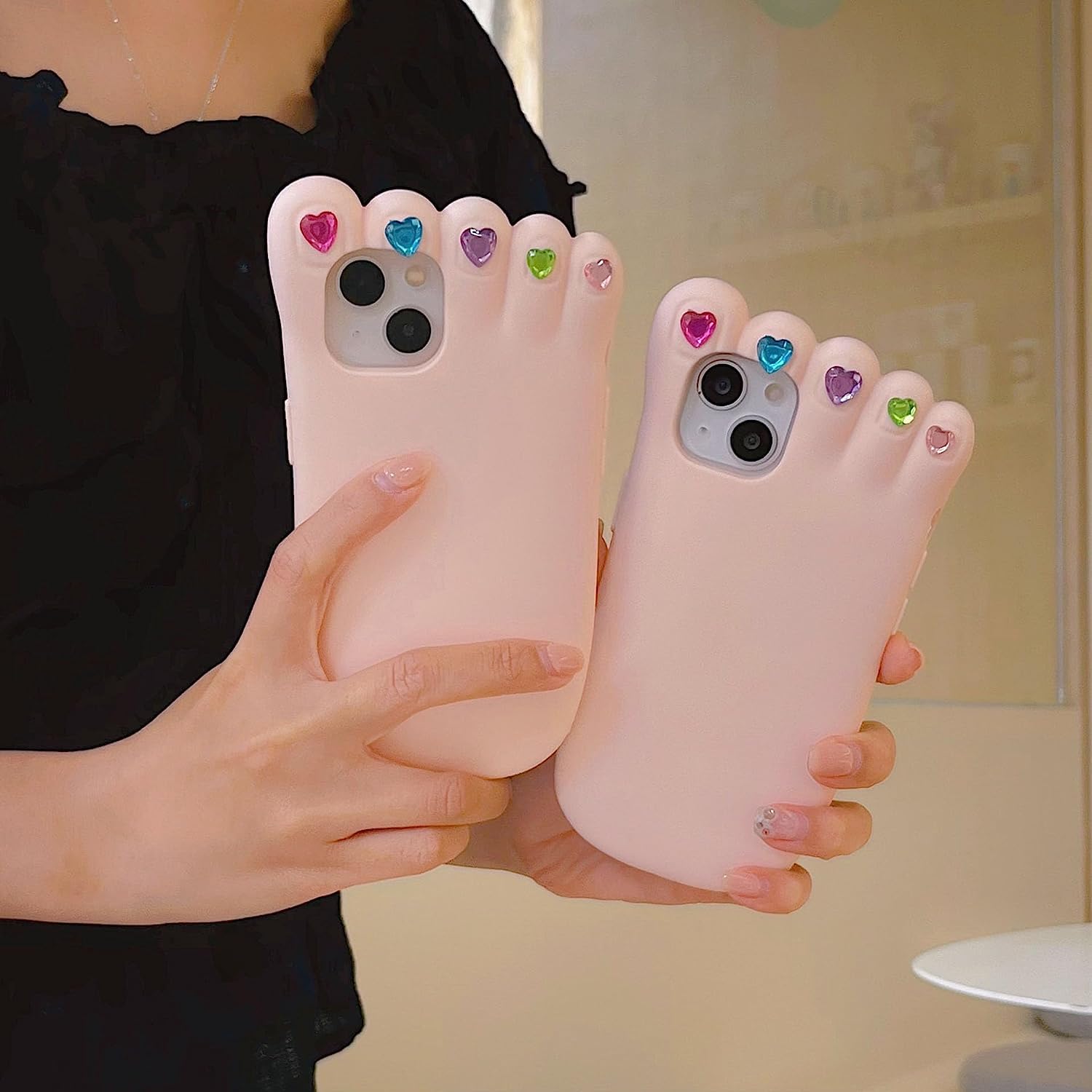 YAERLE 3D Foot Shape Phone Case for iPhone 14 13 12 Pro Max,Funny Cute Big Foot Shaped Phone Case,Creative Soft Silicone Anti-Falling Shockproof Cover. (12): Amazon.co.uk: Electronics & Photo YAERLE 3D Foot Shape Phone Case for iPhone 14 13 12 Pro Max,Funny Cute Big Foot Shaped Phone Case,Creative Soft Silicone Anti-Falling Shockproof Cover. (12): Amazon.co.uk: Electronics & Photo