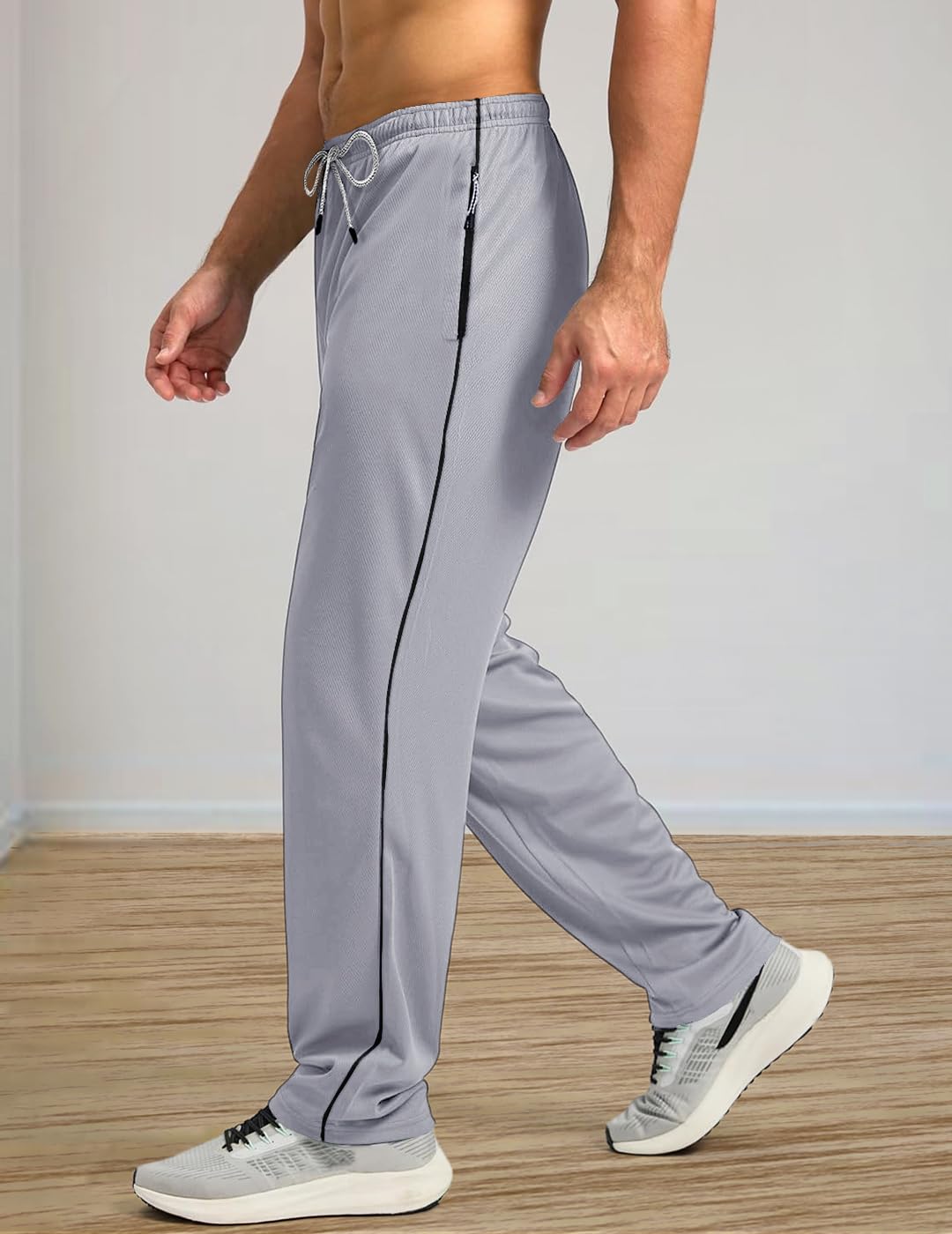 Pinkmint Spendex męskie spodnie treningowe Regular Fit 3-pak
