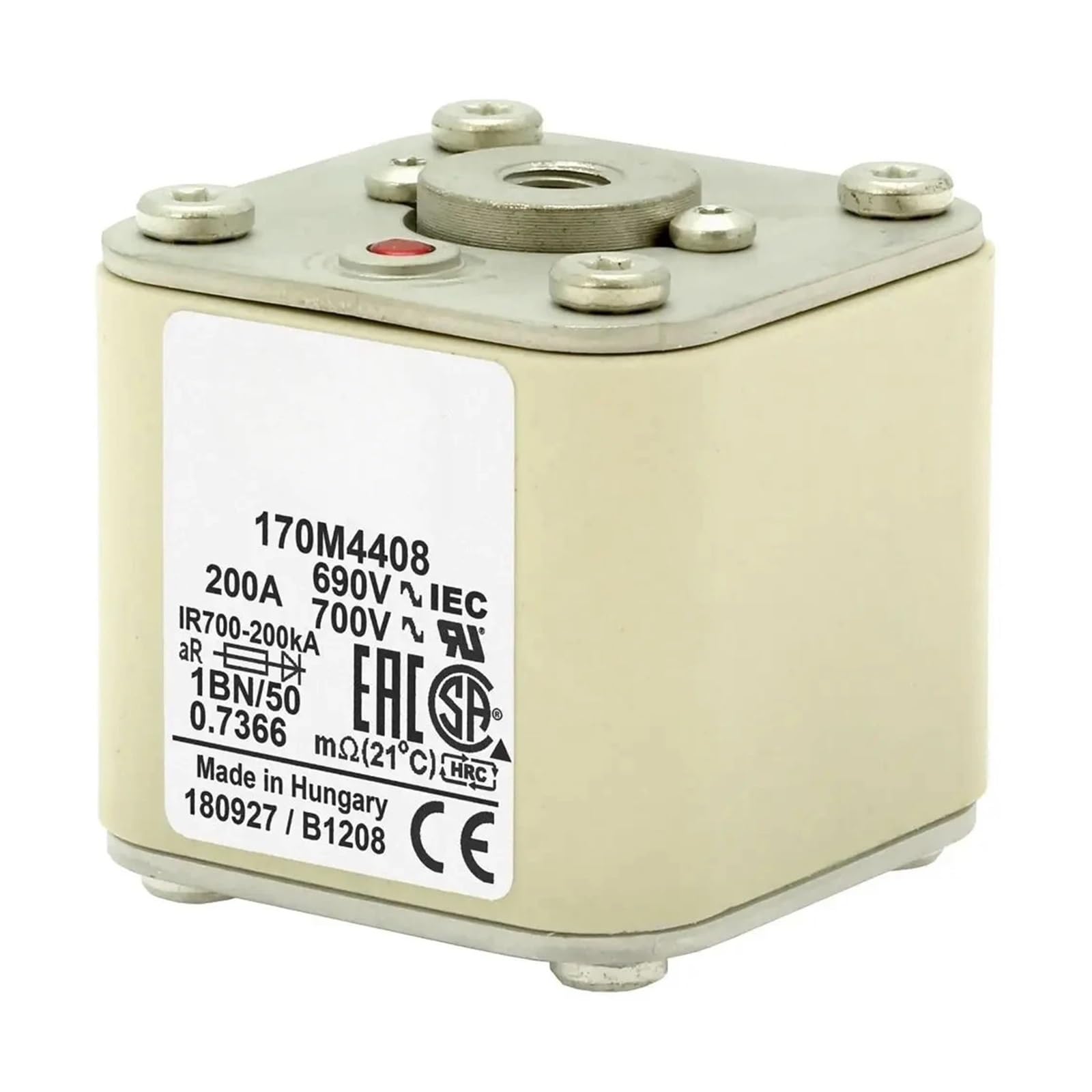 Fusible 170M4418 élimine les risques de surchauffe sur vos lignes haute tension