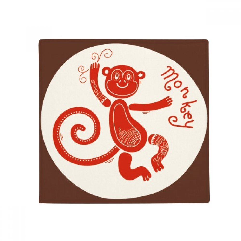 Tapis de sol Singe Chine Zodiac antidérapant pour cuisine 80cm