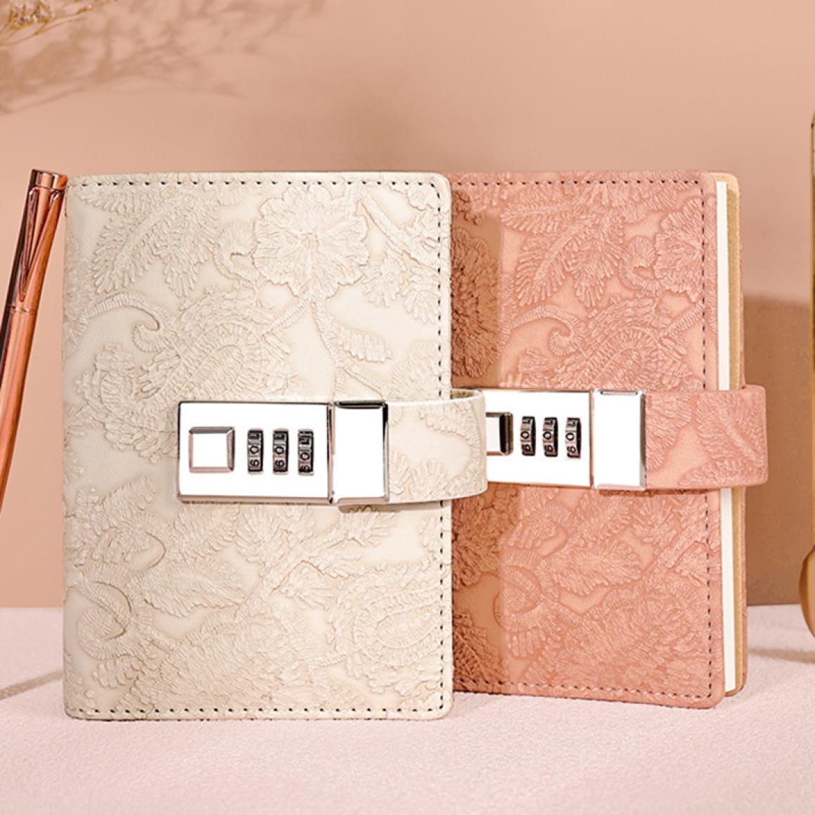 Amazon.co.jp: QQZSG ノート ダイヤルロック日記帳 手帳 日記帳 192