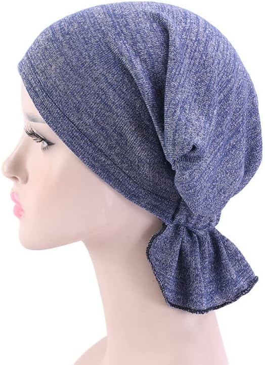 Pre Tied Head Scarves for Women Slip On Chemo Turban Hats Headwrap Caps for Cancer Hair Cover - Image 7