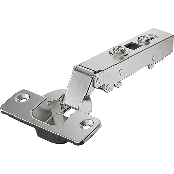 Veosys 9289590 105  Stainless Steel Hinge The-Drill Pattern 52 x 5.5 mm Screw-On