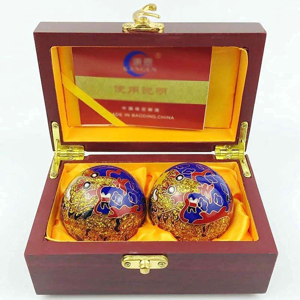 Palle Antistress per Adulti, Palle Baoding Palle Antistress per Adulti Palle per Esercizi Cinesi Palle per Esercizi di Salute Feng Shui ， Palle per Esercizi di Salute CIN