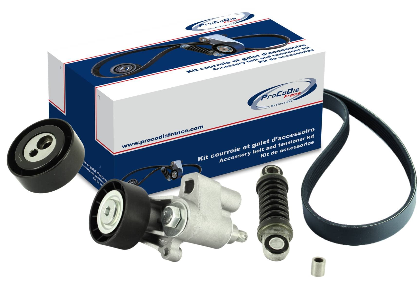 PROCODIS France KGA2015 Kit courroie et galet d'accessoire