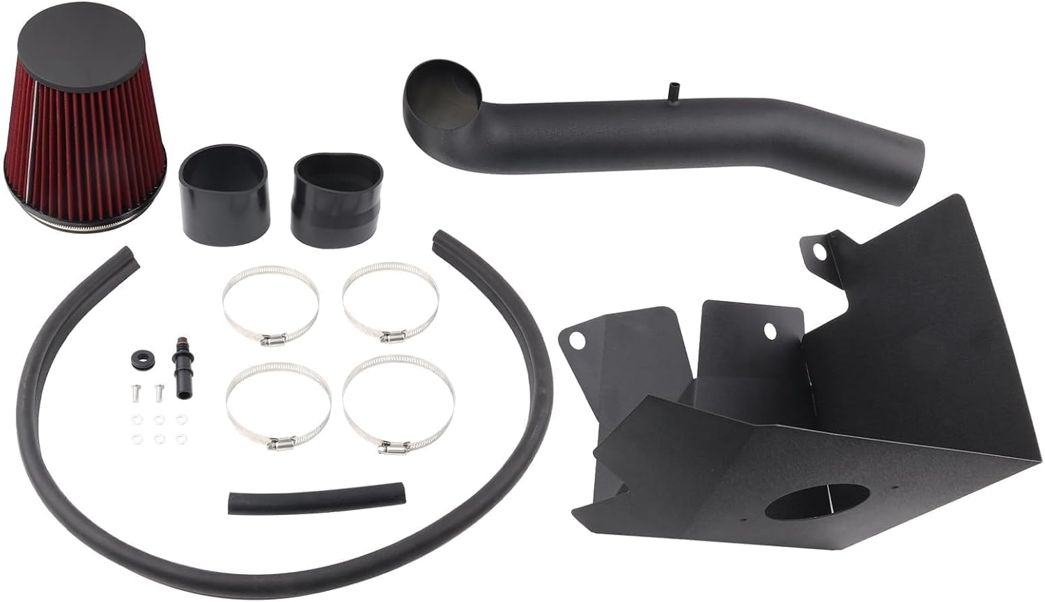 Gas Cold Air Intake Compatible with 2019-2026 Ram 1500 3.6L V6 GAS Increased Horsepower/DOES NOT FIT CLASSIC MODEL/Fits Manual & Auto Transmission//