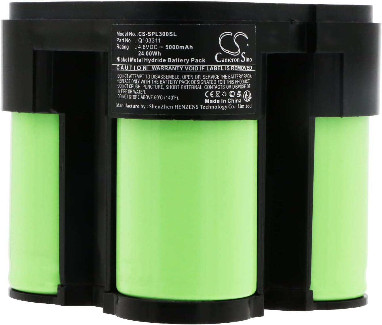 5000mAh Replacement Battery for Spectra Precision LL400 LL300 LL300N LL300S HV302G PN Q103311