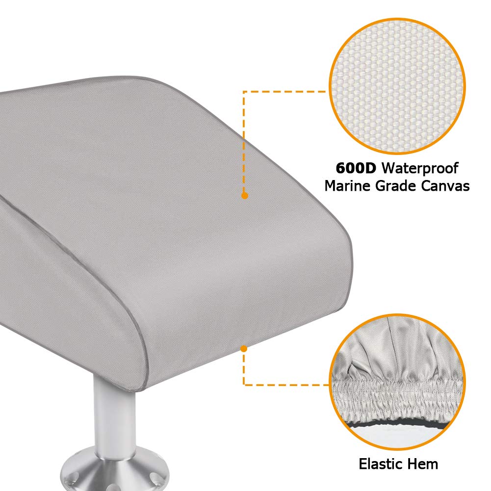 Lunatic, L-1800, Silver Boat Cover fits Many 12' - 14' V-Hull Fishing