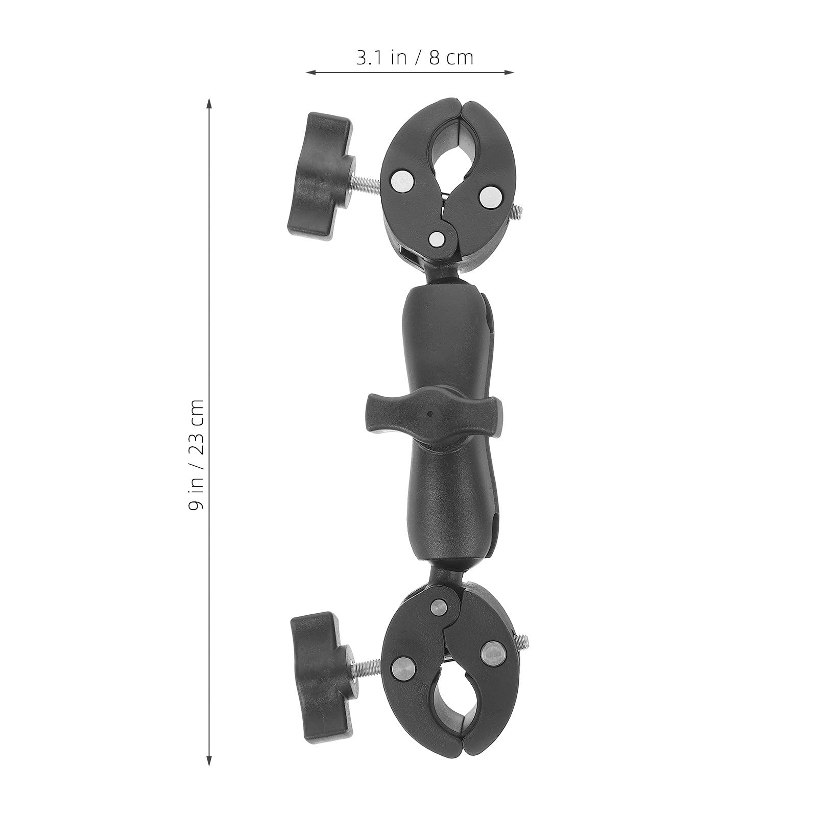 FRCOLOR 2 Supports de téléphone pour Guidon de Moto avec Pince Crabe