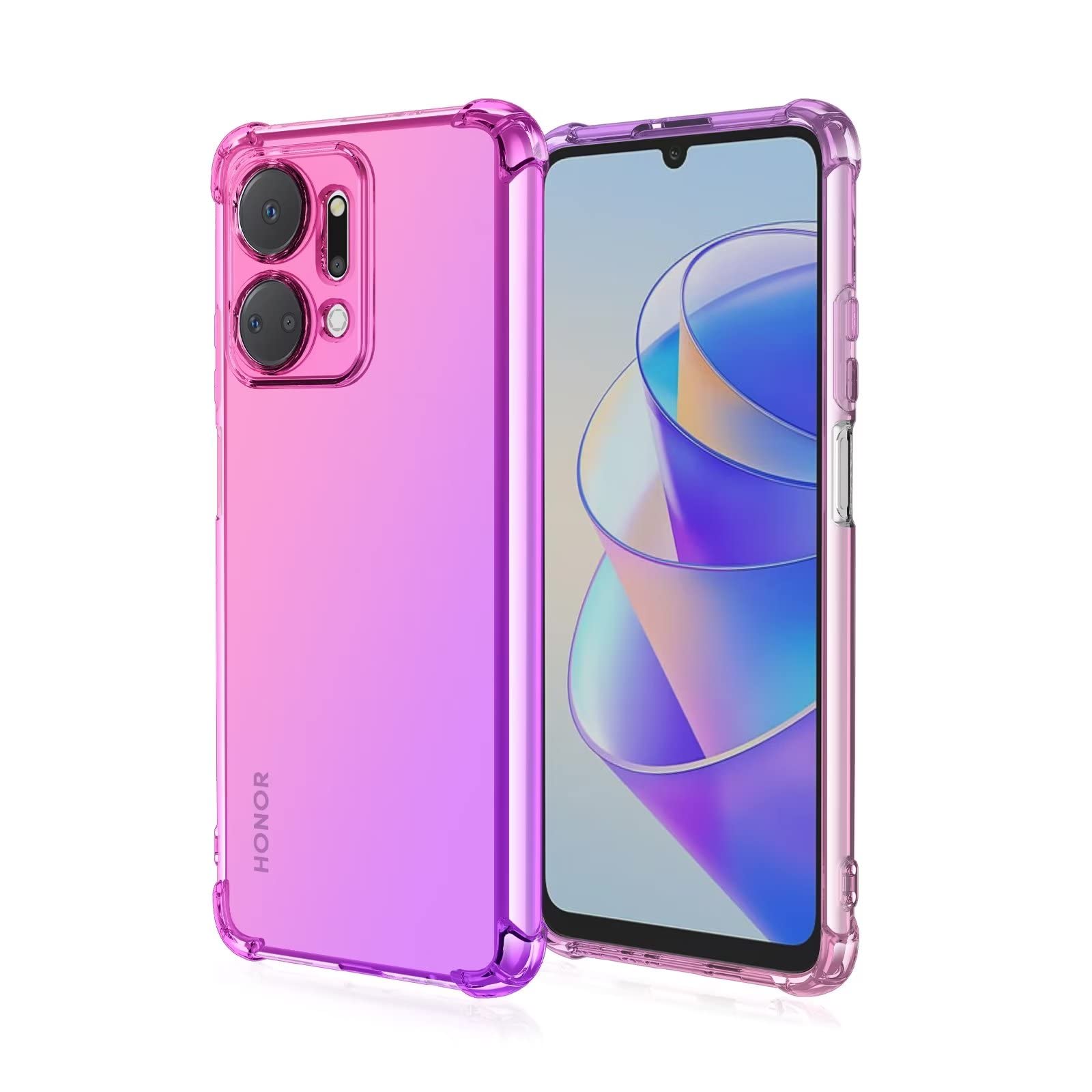 Custodia Per Honor X7A, Morbido TPU Silicone Case Gel Sottile Cover 2