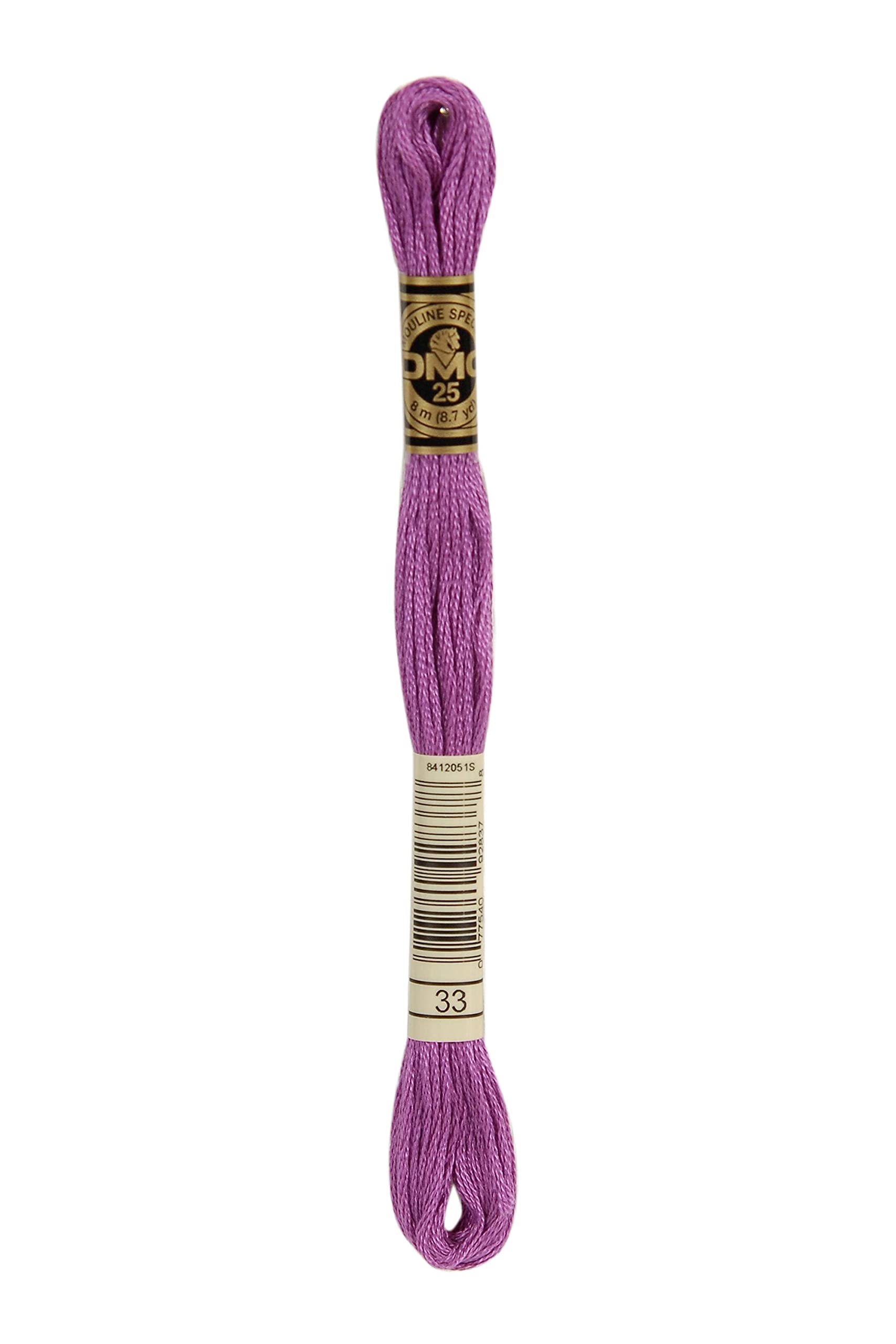 DMC 6-Strand Embroidery Cotton 8.7Yd-Fuchsia
