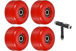 PATIKIL 54mm: Elite 85A Skateboard Wheels for Street and Cruising