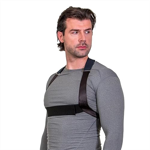 Miniatura 8 de Bax-u Corrector de postura para hombres y mujeres, muy delgado y suave, sin compresión debajo del brazo y diseñado por quiropráctico soporte