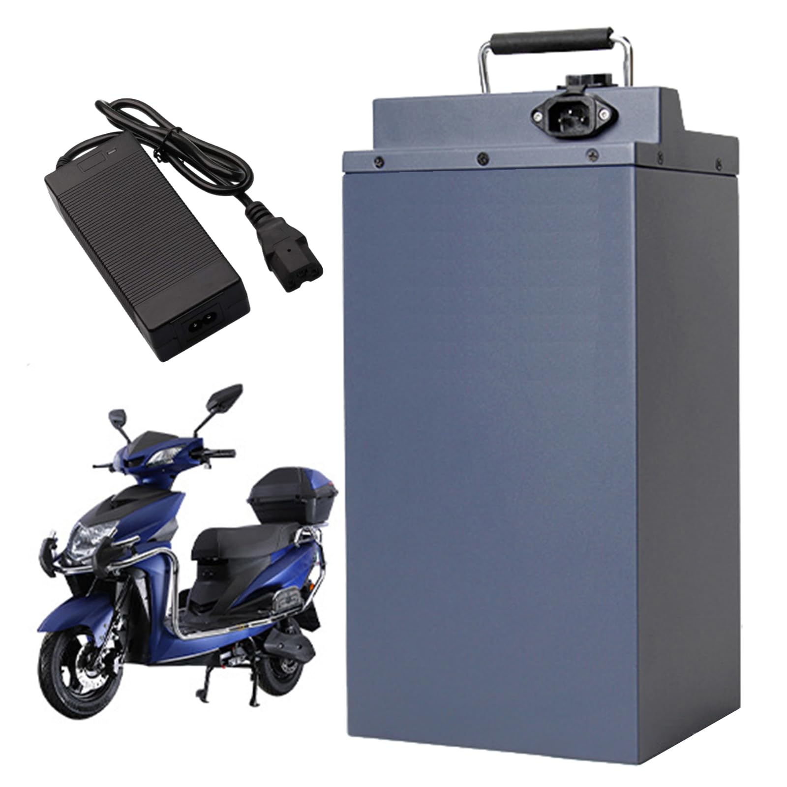 Akumulator motocyklowy 60 V akumulator litowy 15 Ah 20 Ah 25 Ah 30 Ah 35 Ah 40 Ah 45 Ah 50 Ah 55 Ah 60 Ah 65 Ah do silnika 0-3900 W z ładowarką