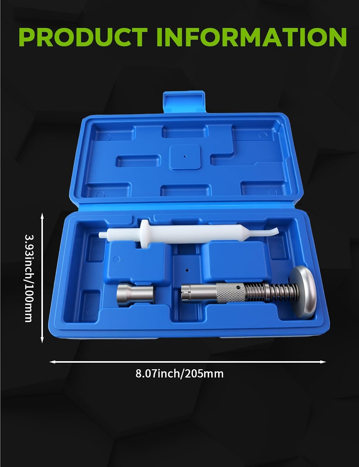278 589 01 15 03 Fuel Injector Rail Seal Removal and Installation Tool Kit Fit for Mercedes-Benz M133 M139 M176 M177 M178 M254 M260 M264 M264 M270 M274 M276 M278 Engines