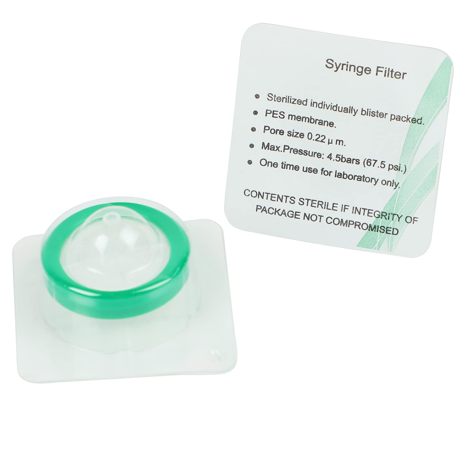 Celltreat Syringe Filters PES 0.22um Celltreat 229747 Syringe