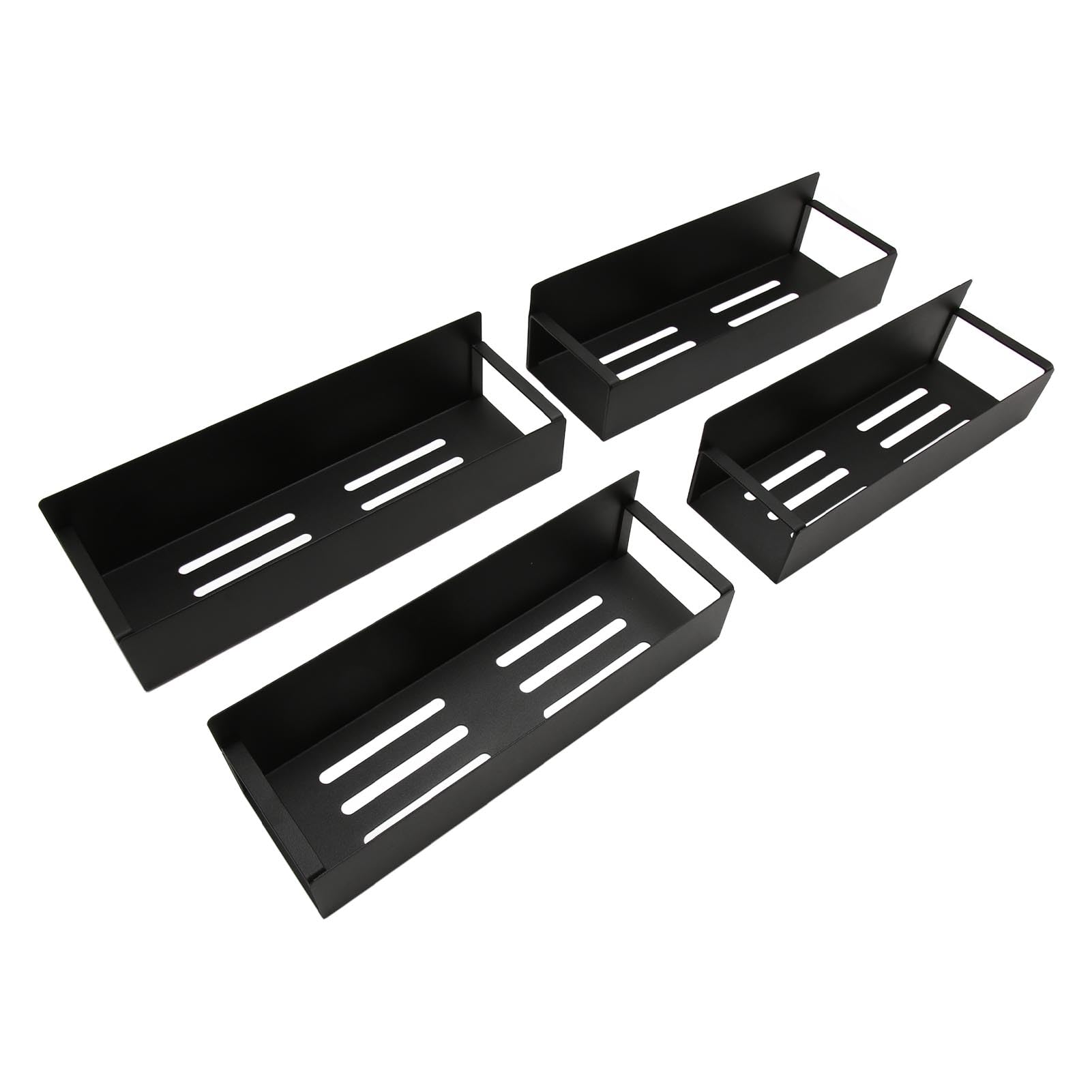 Estante Magnético para Especias (paquete de 2): Estante Magnético Fuerte para Superficies Metálicas de Refrigeradores, sin tornillos. Organizador de Cocina que Ahorra Espacio con