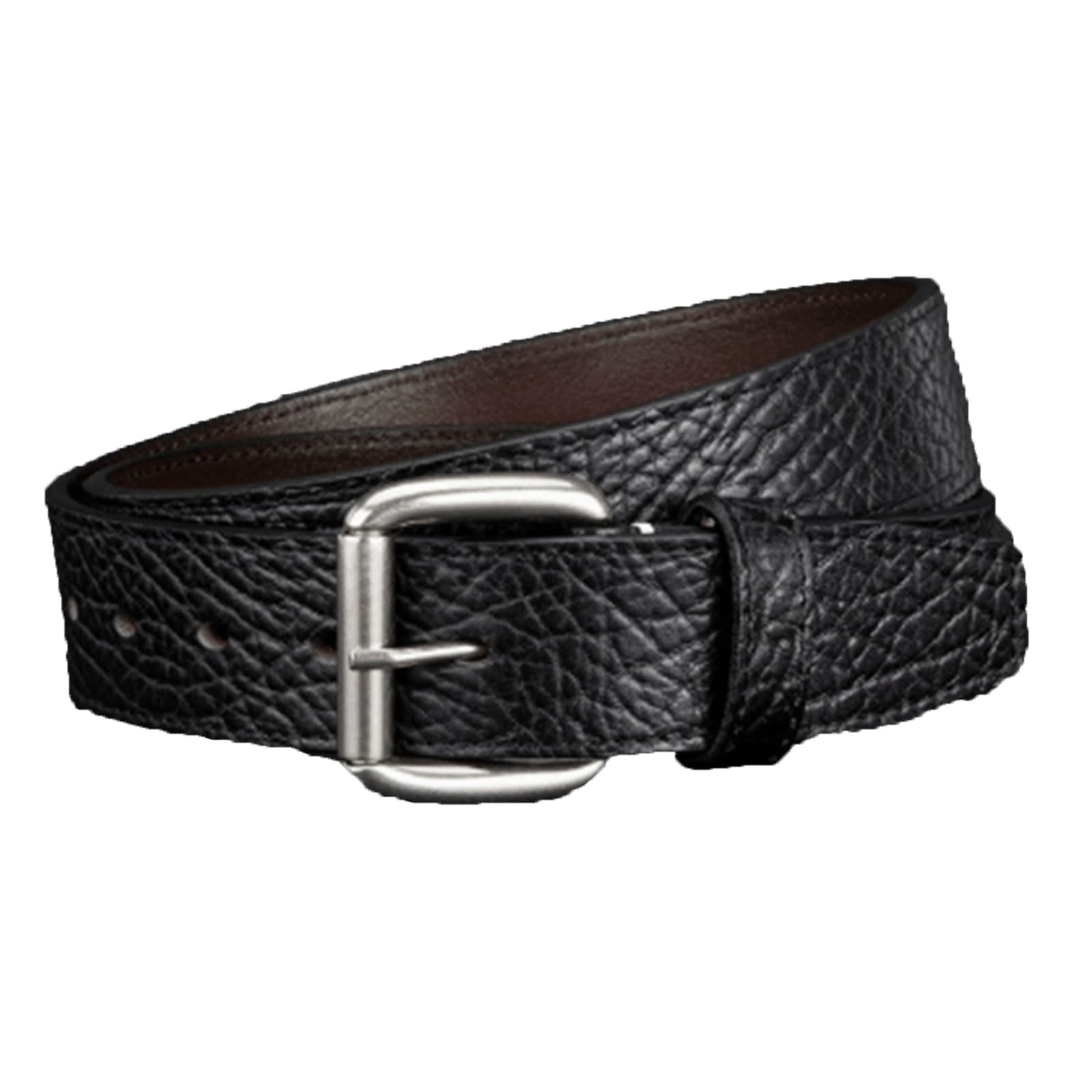 KRXSOBNV leather belt, Handmade Mens Belt Alloy Buckle Men for Dress Golf Jeans Pants Belts Leather(Black,130cm)