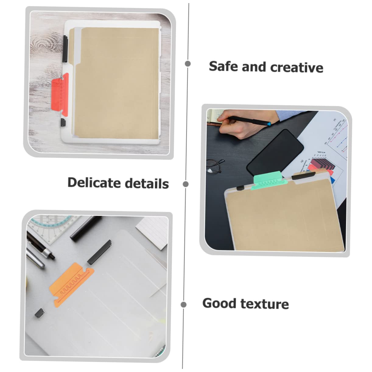Angoily 4 Set Linguette Colorate Per File Etichette Rimovibili Per Organizzazione Documenti Per Ufficio E Scuola Rosse Arancioni Blu 40 Pezzi * 4