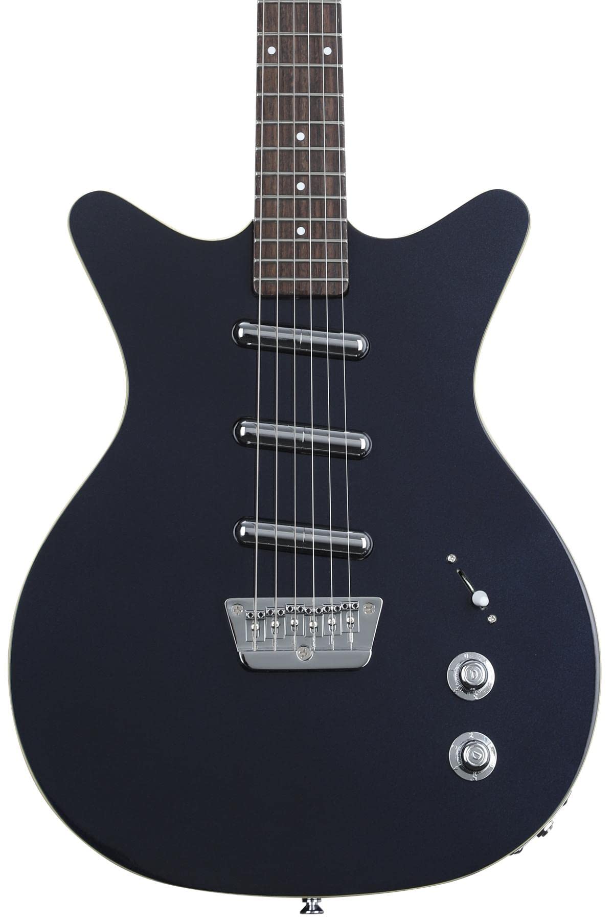 Amazon | Danelectro ダンエレクトロ 59 TRIPLE DIVINE BLUE METALLIC