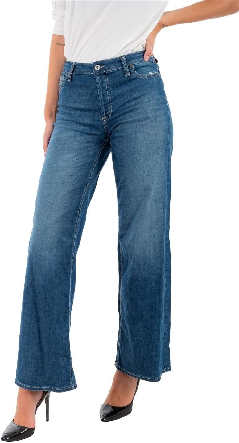 Please Jeans p0qt 1670 blu Denim XXS : Amazon.fr: Mode