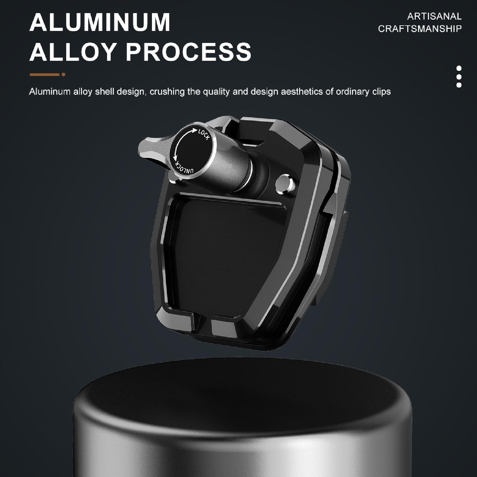 Cuifati Supporto per Telecamera per Parabrezza Moto, Staffa in Lega di Alluminio per X4 ONE X2 Ace Pro 3, Compatibile con Fotocamere Sportive, Fotocamere Mirrorless, Telefoni