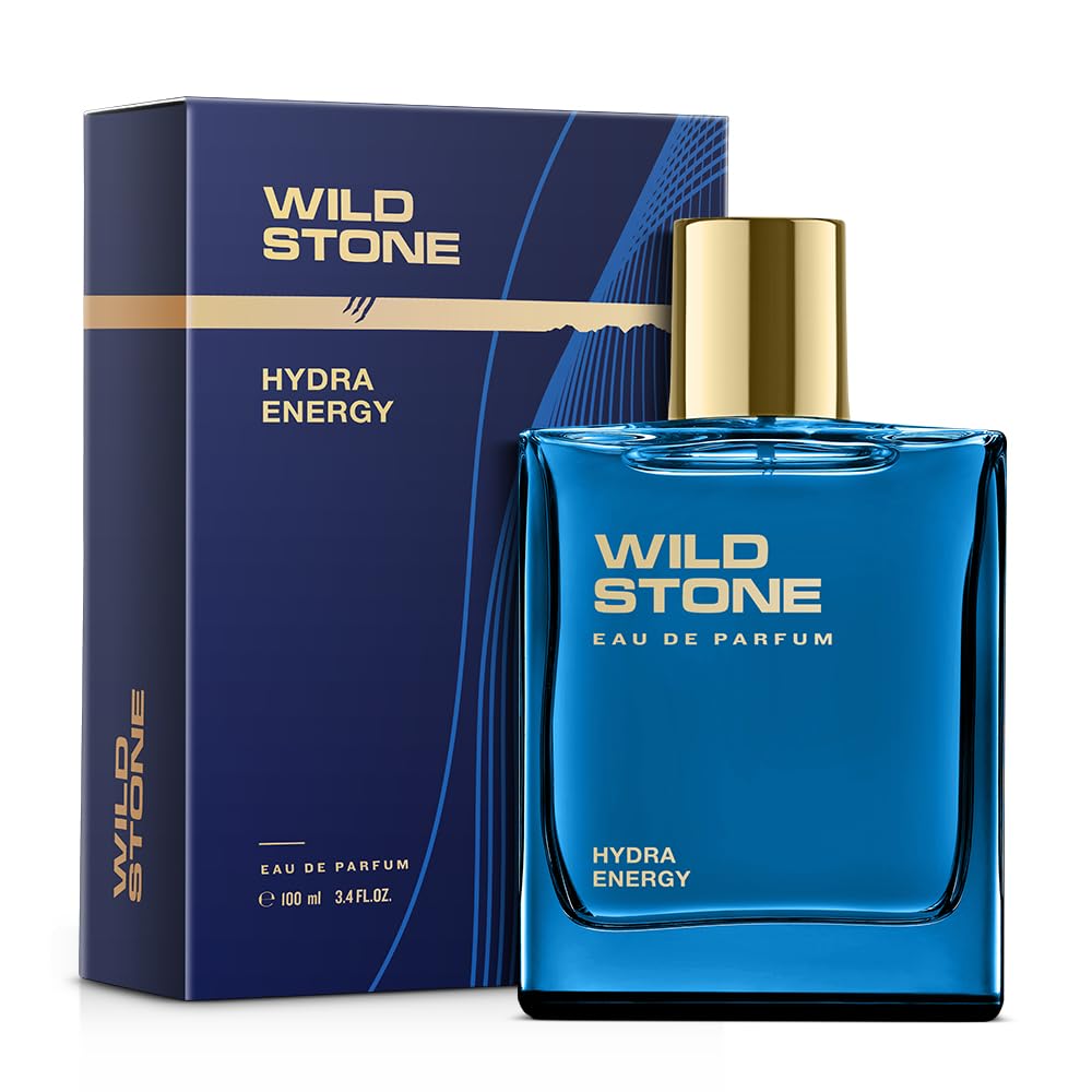 Wild Stone Hydra Energy Perfume Spray, 3.4 fl oz (100 ml)