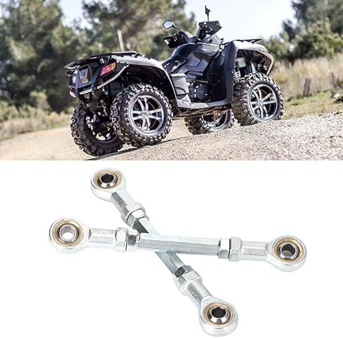 Miniatura 3 de Juego de 2 piezas de dirección y suspensión de 5.906 in, 6.693 in y 0.315 in, kit de barra de dirección de rótula ATV Kart, compatible con mini kart