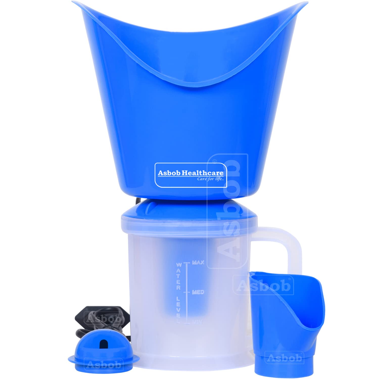 Asbob 3 In 1 Steam Vaporizer, Nose Steamer, Cough Steamer, Nozzle Inhaler & Nose vaporizer