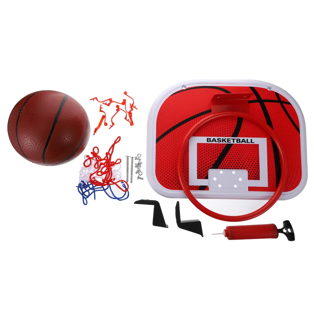 ORFOFE Tablero De Baloncesto Colgante Sin Taladrar De Hierro para Aro De Baloncesto para Tablero De Interior y Exterior Juguete De Práctico