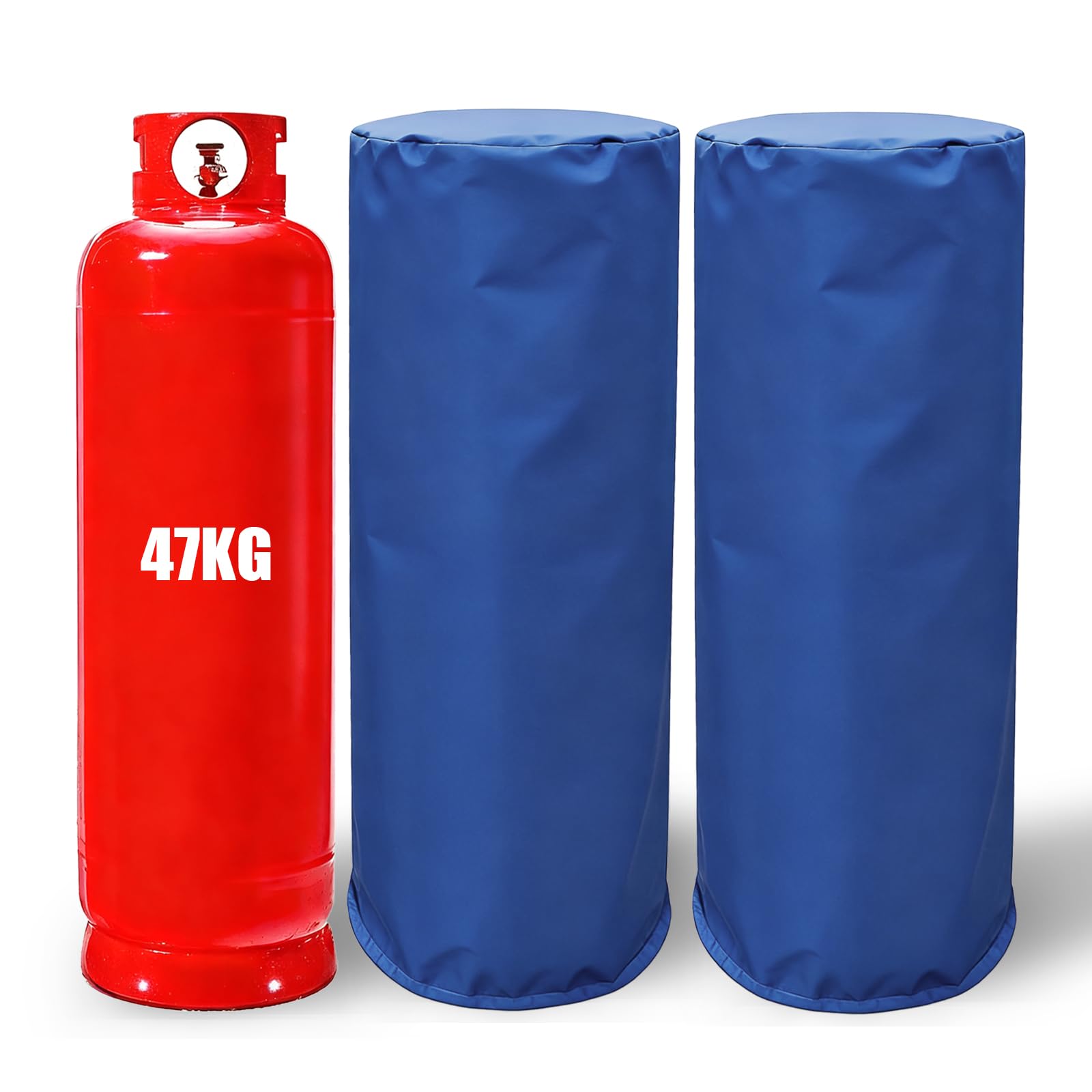 2 x 47KG Large Gas Bottle Cover