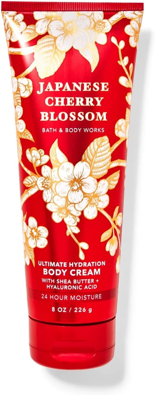 Bath & Body WorksEnhance Your Beauty Graceful Blend Of Japanese Cherry Blossom, Asian Pear, Fresh Mimosa Petals JAPANESE CHERRY BLOSSOM Ultra Shea Body Cream - 8 oz / 226 g