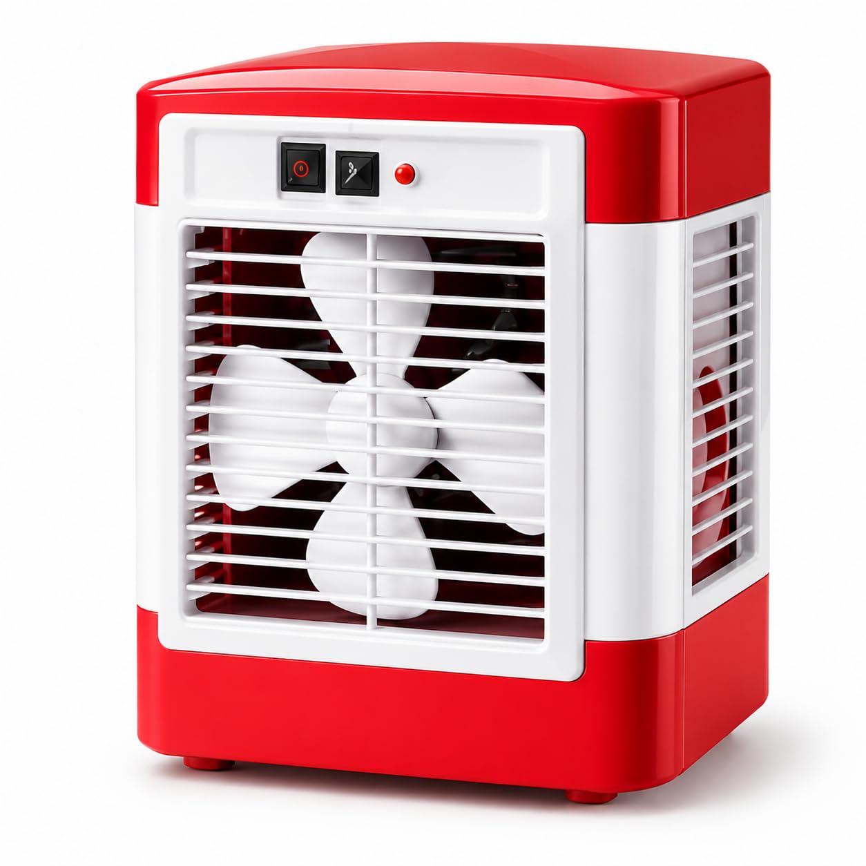 DRUMSTONE (With 3 Years Of Brand Warranty) Mini Air Cooler Rechargeable Portable Cooling Fan for Home Office Travel | Powerful Air Throw, 1.5L Water Tank, Mobile Charging Support-picture-10