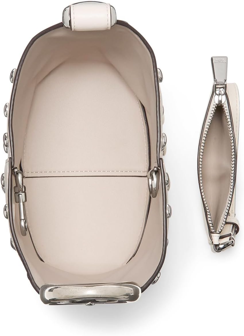 kate spade new york Halo Fine Grain Leather Mini Bucket