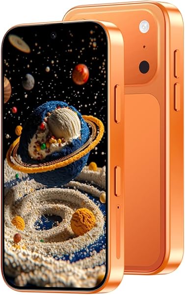 Mini Phone Unlocked 3GB+64GB,Orange