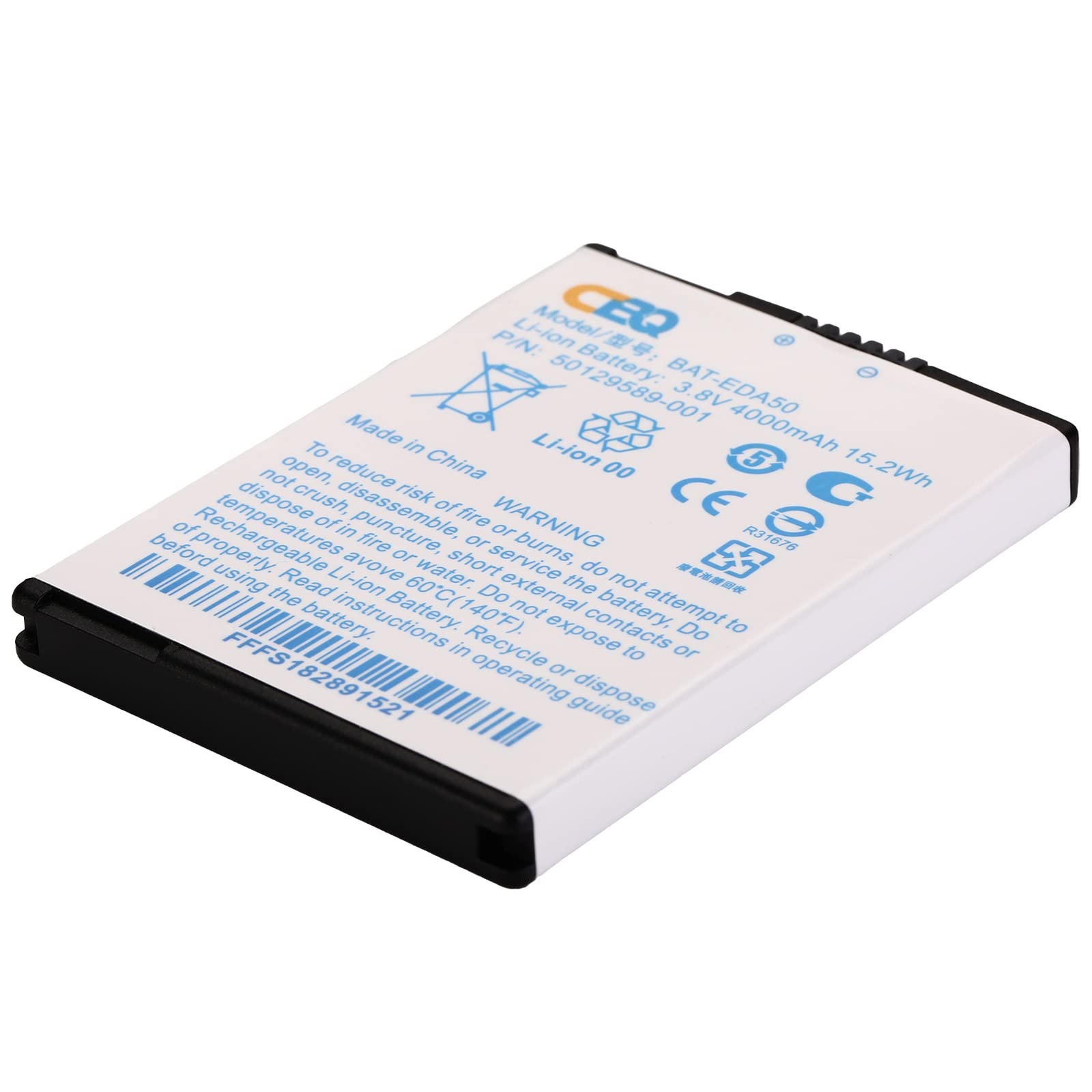CBQ Replacement Battery fit for Honeywell Dolphin EDA50 EDA51 DA50HC EDA50-HB EDA51-1 EDA50-HB-C BAT-EDA50 BAT-EDA50US