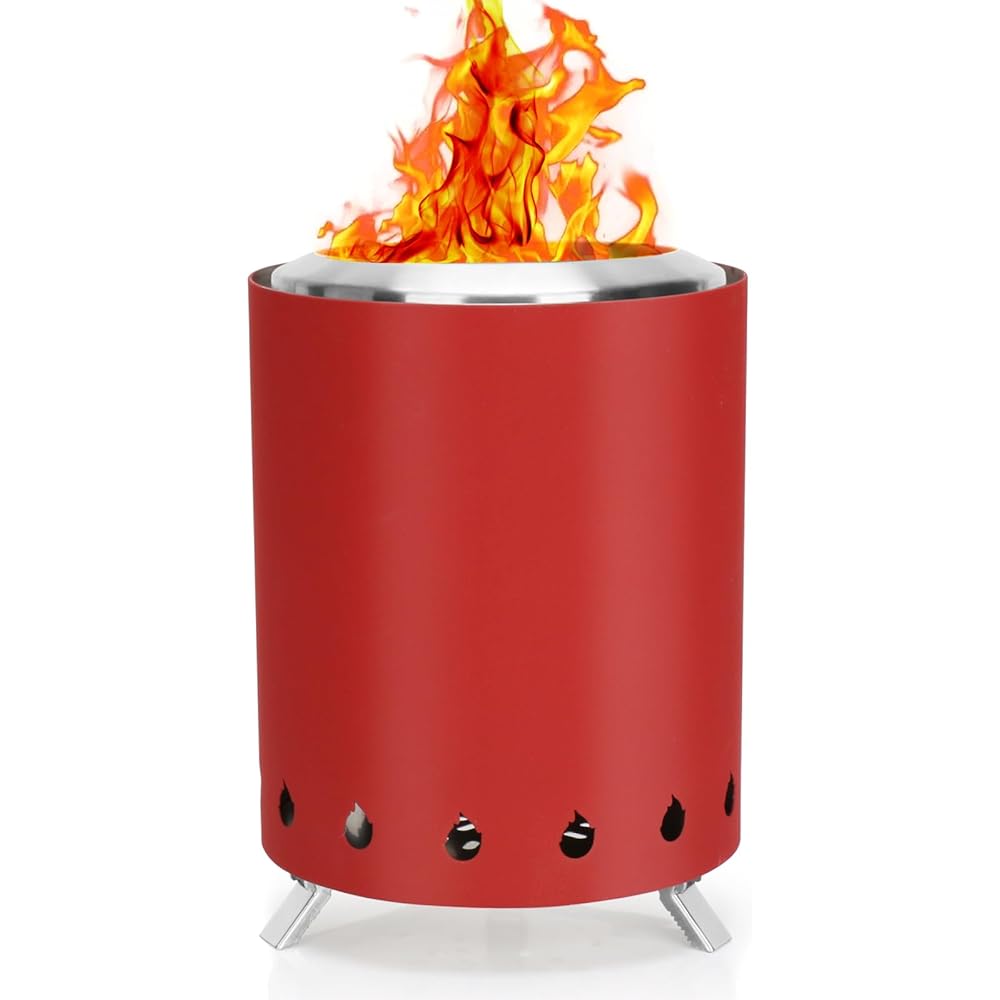 7/mo Finance Smokeless Fire Pit, Stainless Steel Table Top Fire Pit
