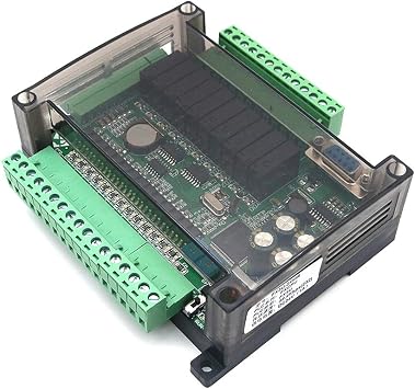 DollaTek DC24V PLC Programmable Logical Controller FX3U-24MR Industrial Control Board Relay Output