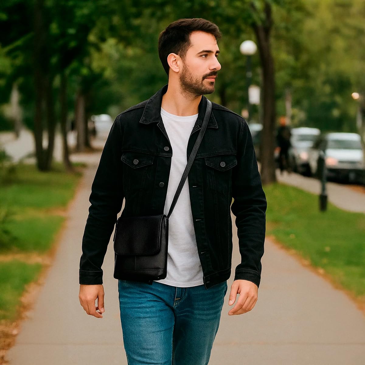 Bolsa Feminina Transversal em Couro Legítimo Jô – Tiracolo Elegante com Alça Regulável, 3 Bolsos Internos, Fechamento em Zíper e Botão de Pressão – Compacta, Sofisticada e Durável em promoção! Veja a oferta e mais achadinhos de Bolsas 3 Hoje é o melhor dia para comprar Bolsa Feminina Transversal em Couro Legítimo Jô – Tiracolo Elegante com Alça Regulável, 3 Bolsos Internos, Fechamento em Zíper e Botão de Pressão – Compacta, Sofisticada e Durável com aquele preço maroto! Promoção! Aproveite a oferta! 3