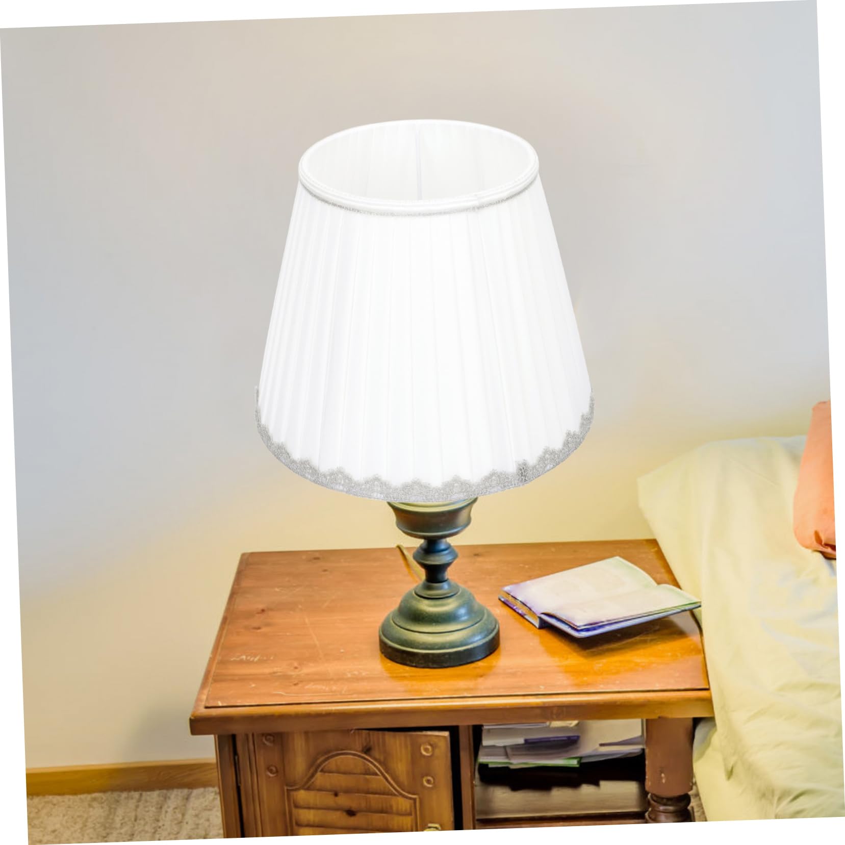 Homoyoyo Cubierta De Lámpara Pantalla De Tela Estilo Retro Para Lámpara De Escritorio Cubierta De Pantalla Para Dormitorio Sala De Estar