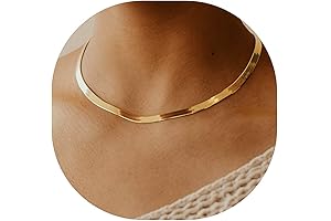 14K Gold Herringbone Necklace: A Touch of Luxury and Elegance