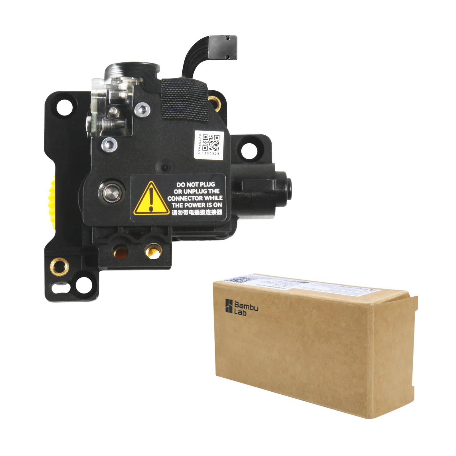 Photo 1 of Original Stainless Steel P1 Extruder Unit for Bambu Lab P1P/P1S 3D Printer with Dual Gears for Increased Extrusion Force & Filament Run-Out Detection